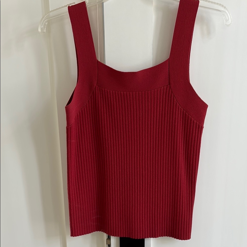 Ann Taylor ribbed sweater tank